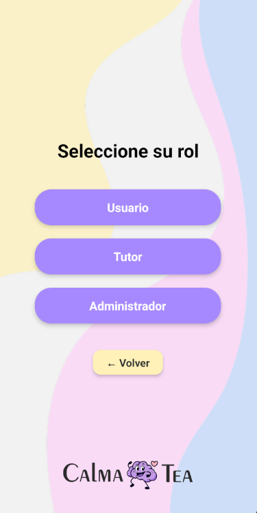 Selección de rol